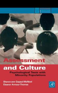Assessment and Culture: Psychological Tests with Minority Populations