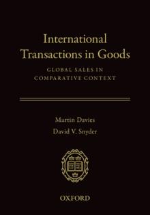 International Transactions in Goods: Global Sales in Comparative Context