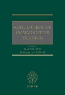 Regulation of Commodities Trading