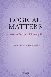 Logical Matters: Essays in Ancient Philosophy II