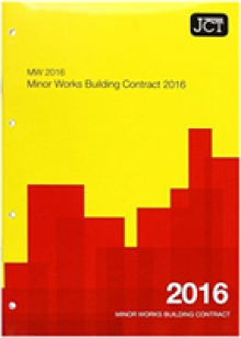 JCT:Minor Works Building Contract 2016 (MW)