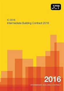 JCT: Intermediate Building Contract 2016 (IC)