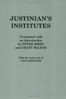 Justinian's Institutes""