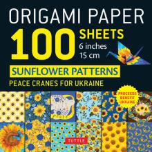 Origami Paper 100 Sheets Sunflower Patterns 6" (15 cm)