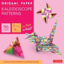 Origami Paper - Kaleidoscope Patterns - 6" - 96 Sheets