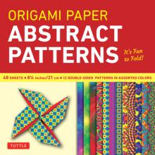 Origami Paper - Abstract Patterns - 8 1/4" - 48 Sheets