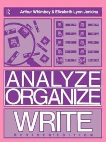 Analyze Organize Write Revised Ed.