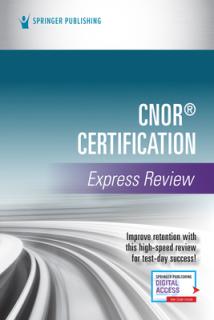 Cnor(r) Certification Express Review