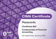 CIMA BA3 Fundamentals of Financial Accounting