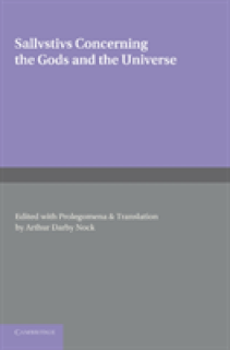 Sallustius: Concerning the Gods and the Universe