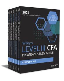 Wiley's Level III Cfa Program Study Guide 2022: Complete Set