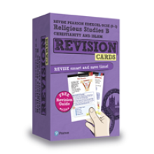 Pearson REVISE Edexcel GCSE Religious Studies Christianity and Islam Revision Cards (with free online Revision Guide): For 2024 and 2025 assessments and exams (Revise Edexcel GCSE Religious Studies 16)