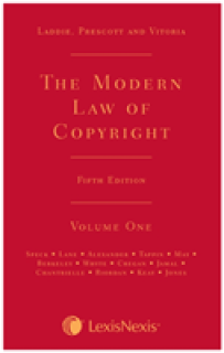 Laddie, Prescott and Vitoria: The Modern Law of Copyright Fifth edition