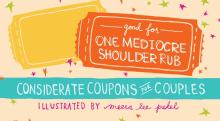 Good for One Mediocre Shoulder Rub: Considerate Coupons for Couples