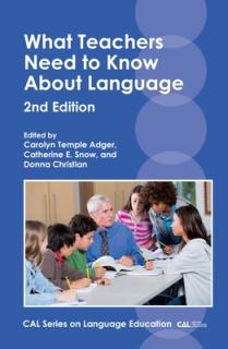 What Teachers Need to Know about Language
