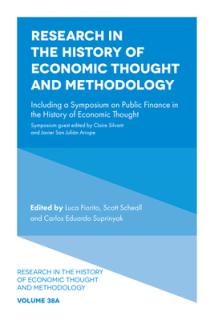 Research in the History of Economic Thought and Methodology: Including a Symposium on Public Finance in the History of Economic Thought