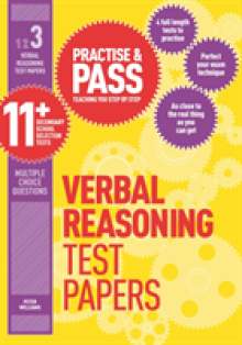 Practise & Pass 11+ Level Three: Verbal reasoning Practice Test Papers