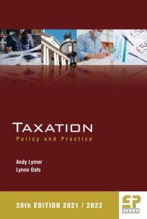 Taxation - Policy and Practice 2021/22 (28th edition)