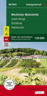Western Weinviertel Hiking, cycling and leisure map