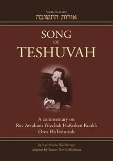 Song of Teshuvah: Book Three: A Commentary on Rav Avraham Yitzchak Hakohen Kook's Oros Hateshuvah